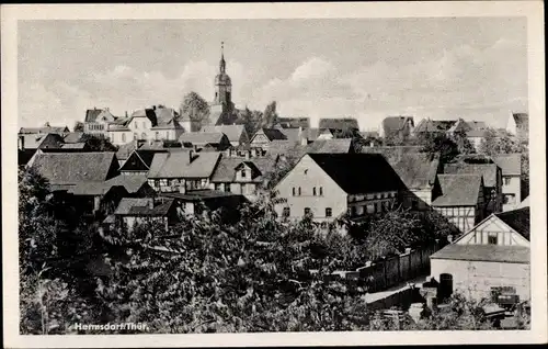 Ak Hermsdorf Thüringen, Teilansicht