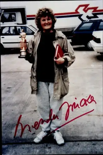 Ak Schauspielerin Brenda Fricker, Portrait, Autogramm