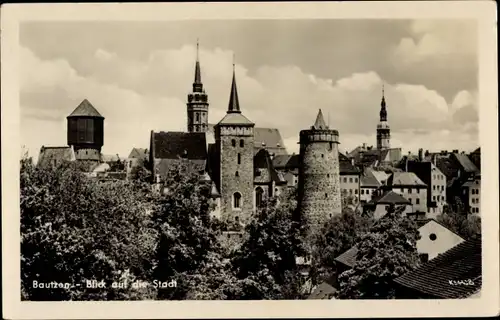 Ak Bautzen in der Oberlausitz, Blick auf die Stadt