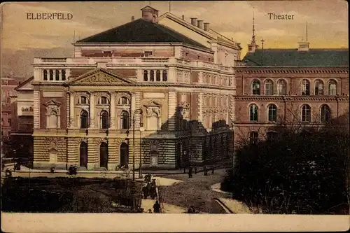 Ak Elberfeld Wuppertal, Theater