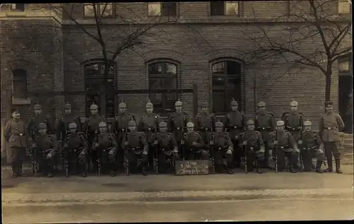 Foto Ak Göttingen in Niedersachsen, Inf.-Regiment 28, Gruppenfoto