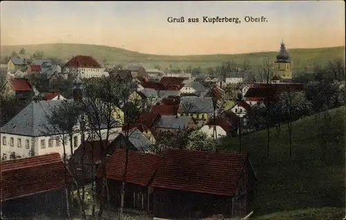 Ak Kupferberg in Oberfranken, Gesamtansicht
