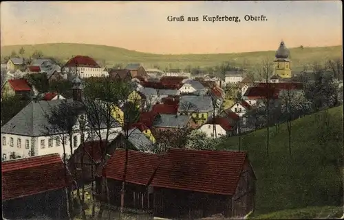Ak Kupferberg in Oberfranken, Panorama