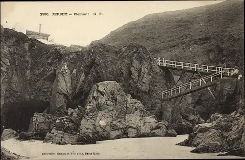 Ak Saint Aubin Jersey Kanalinseln, Piemont