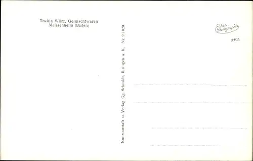 Ak Meißenheim am Rhein Baden, Kirche