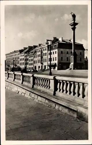 Ak Warszawa Warschau Polen, Fragment wskreszonego z ruin Krakowskiego Przedmicscia, Ksiazka