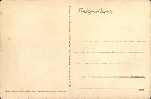 Ak Cirey Meurthe et Moselle, Straßenpartie, deutsche Soldaten, 1. WK