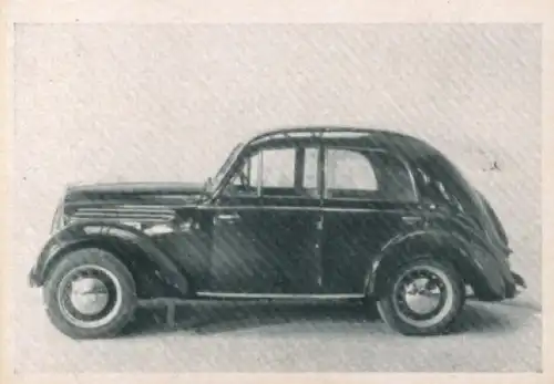 Sammelbild Das Kraftfahrzeug Nr. 182, PKW nach 1945, Frankreich, Renault 1 l, Limousine