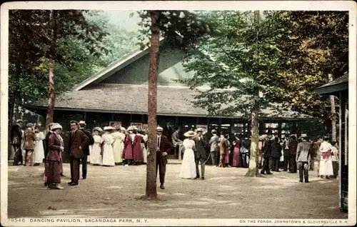 Ak Adirondack Mountains New York USA, Dancing Pavillon, Sacandaga Park