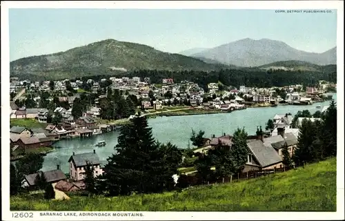 Ak Adirondack Mountains New York USA, Saranac Lake