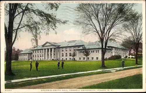 Ak Ithaca New York USA, Goldwyn Smith Hall, Cornell University