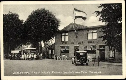 Ak Rolde Drenthe Niederlande, Hotel De Twee Linden