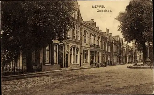 Ak Meppel Drenthe Niederlande, Zuideinde