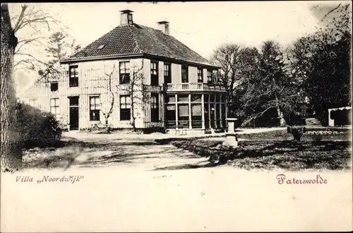 Ak Paterswolde Drenthe Niederlande, Villa Noordwijk