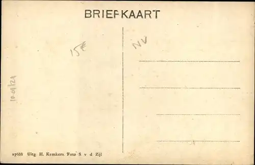 Ak Peize Drenthe Niederlande, Kerkstraat