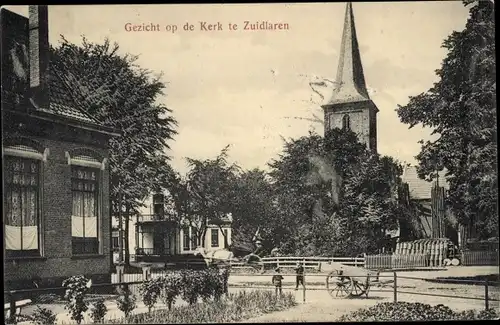 Ak Zuidlaren Drenthe Niederlande, Kirche