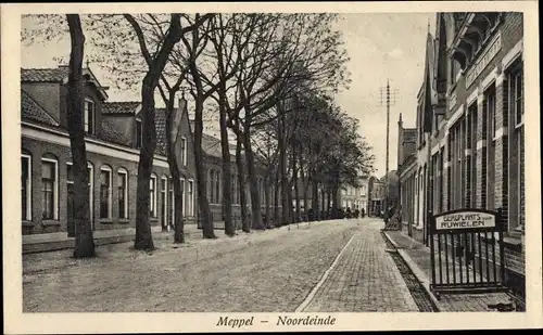 Ak Meppel Drenthe Niederlande, Noordeinde