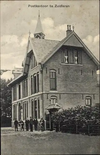 Ak Zuidlaren Drenthe Niederlande, Postamt