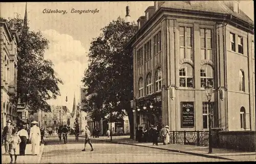 Ak Oldenburg im Großherzogtum Oldenburg, Langestraße