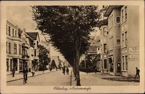 Ak Oldenburg im Großherzogtum Oldenburg, Nadorsterstraße, Buchhandlung