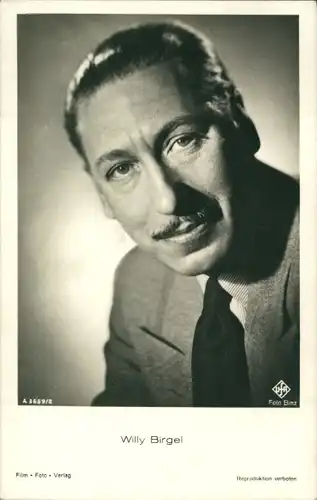 Ak Schauspieler Willy Birgel, Portrait