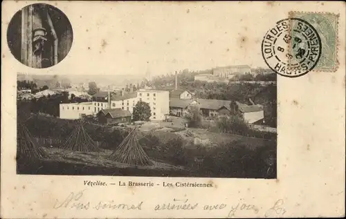 Ak Vézelise Meurthe et Moselle, La Brasserie, Les Cistersiennes