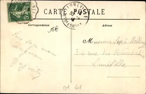 Ak Saint Maurice, Ablette Meurthe et Moselle, Rue Centrale