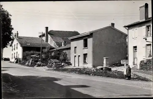 Ak Sainte Pôle Lorraine Meurthe und Mosel, Straßenpartie