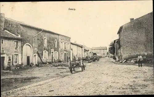 Ak Sancy Meurthe et Moselle, Straßenpartie