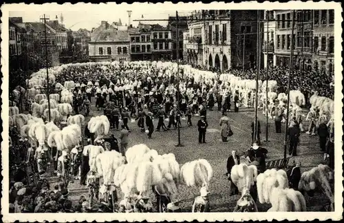 Ak Binche Wallonien Hennegau, Karneval, Le Rondeau