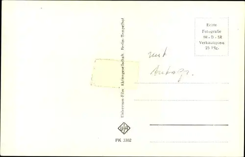 Ak Schauspielerin Margit Saad, Portrait, Autogramm