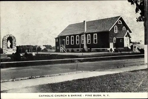 Ak Pine Bush New York, Catholic Church and Shrine