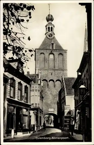 Ak Culemborg Gelderland, Binnenpoort