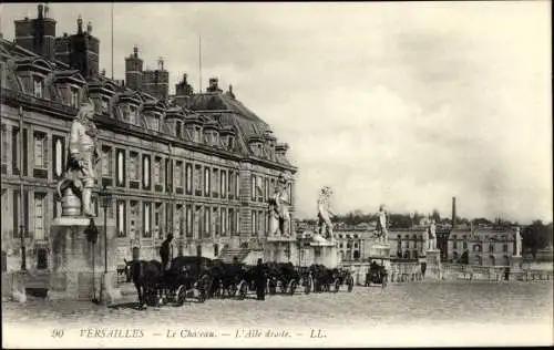 Ak Versailles Yvelines, Schloss