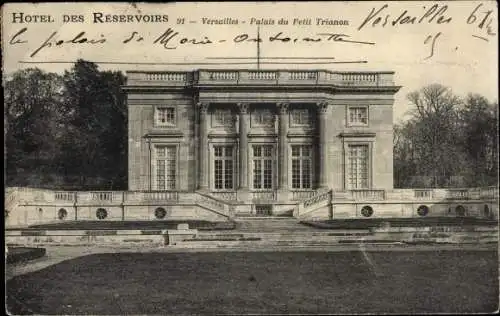 Postkarte Versailles Yvelines, Petit Trianon Palace