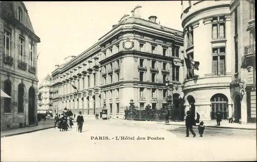 Ak Paris, Hotel des Postes