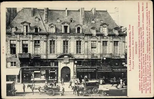 Ak Paris IV, Francs-Bourgeois, Rue Saint-Antoine