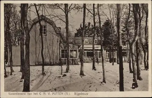 Ak Putten Gelderland, Vacantieoord van het C.N.V., Bijgebouw