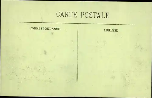 Ak Paris XVI Passy, Umzug in die Rue Gros, Die Große Seine-Flut Januar 1910