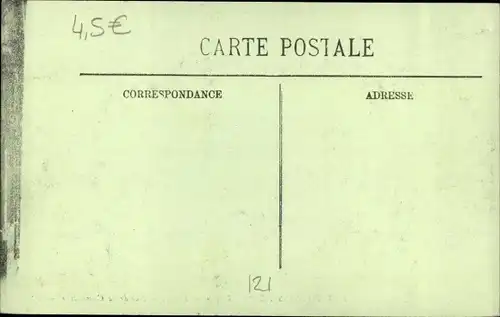 Postkarte Paris XV Vaugirard, Rue de la Convention, Die Große Seine-Flut Januar 1910