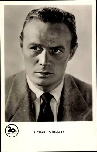 Ak Schauspieler Richard Widmark, Portrait