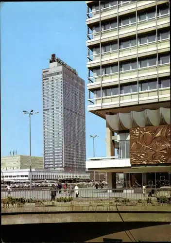 Ak Berlin Mitte, Interhotel Stadt Berlin