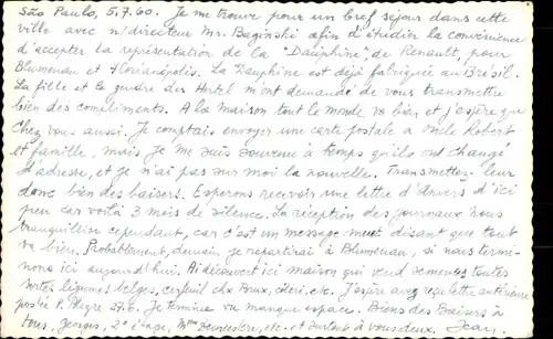 Ak São Paulo Brasilien, Vista Noturna