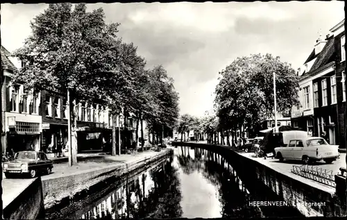 Ak Heerenveen Friesland Niederlande, Lindegracht