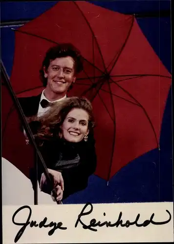Ak Schauspieler Judge Reinhold, Portrait, Autogramm