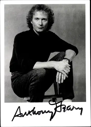 Ak Schauspieler Anthony Geary, Portrait, Autogramm