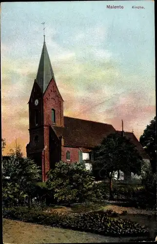 Ak Malente in Ostholstein, Kirche