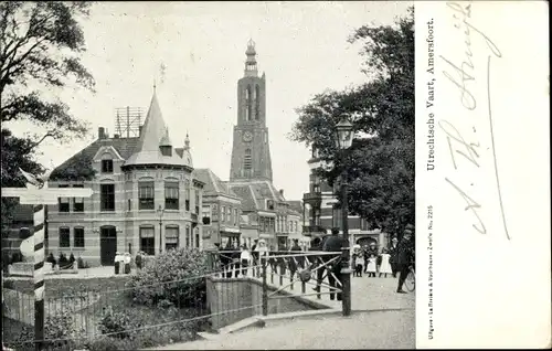 Ak Amersfoort Utrecht Niederlande, Utrechtsche Vaart