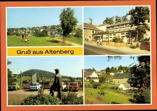 Ak Altenberg im Erzgebirge, HO-Gaststätte Knappensaal