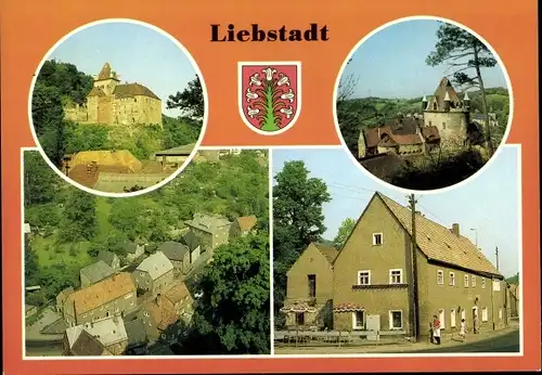 Ak Liebstadt Erzgebirge Sachsen, Schloss Kuckuckstein, Stadtschenke